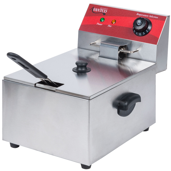 Avantco F100 10 Lb. Electric Countertop Fryer 120v 1750w